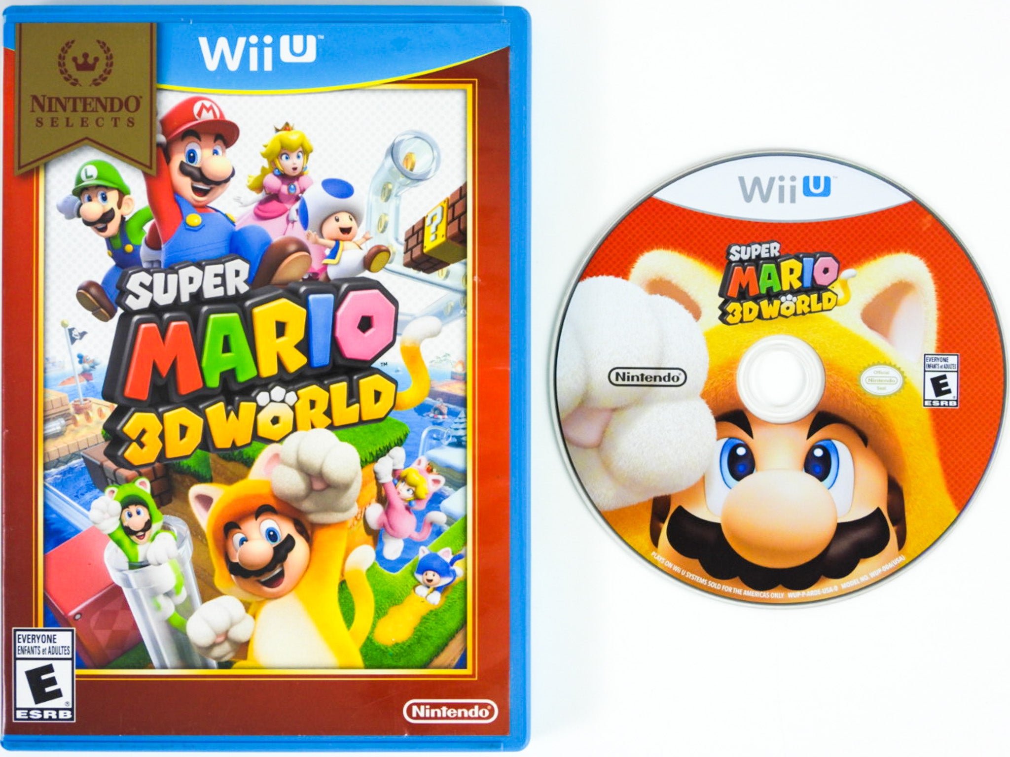 Super Mario 3D World [Nintendo Selects] (Nintendo Wii U) – Retro MTL