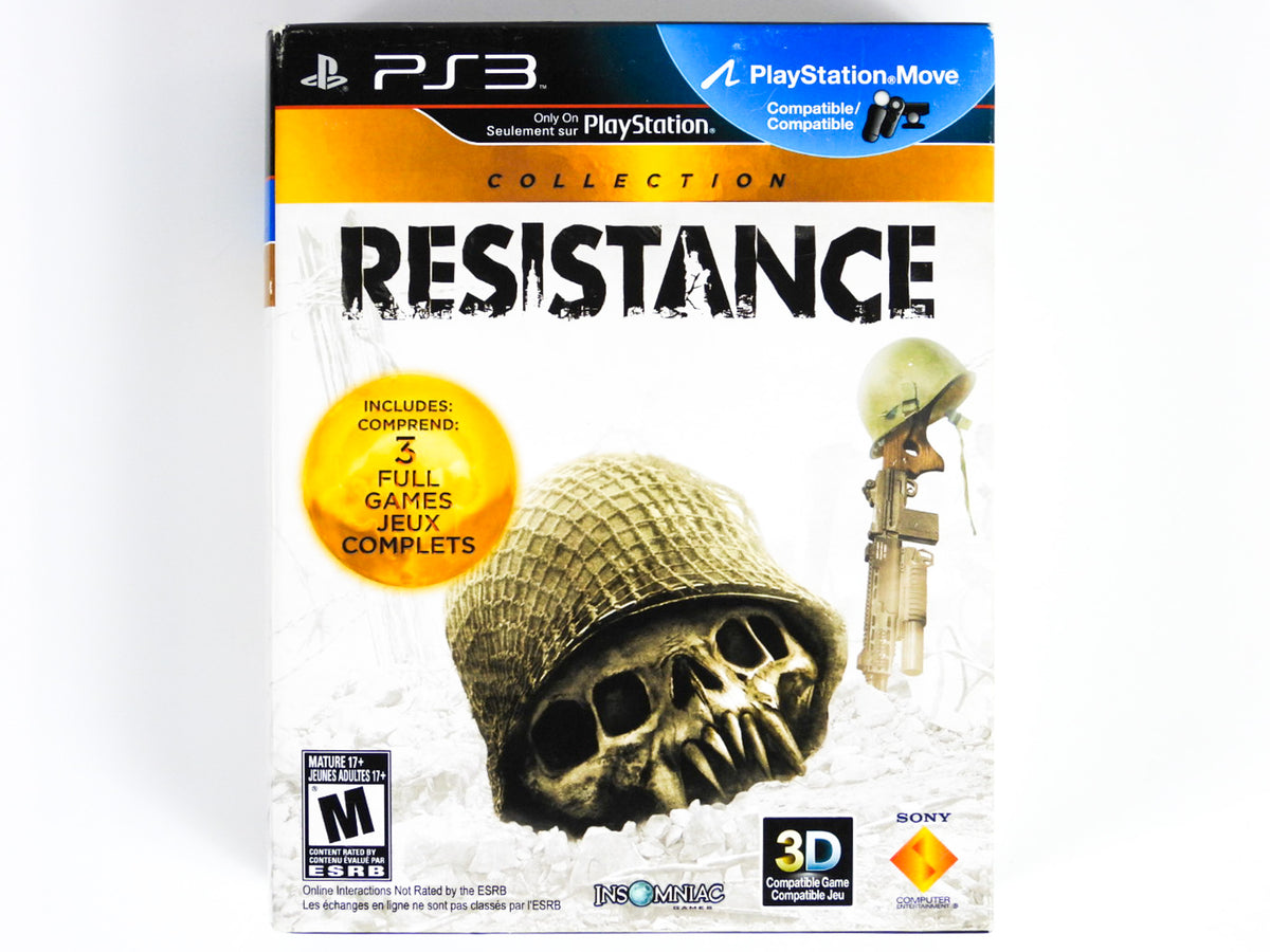 Resistance shop trilogy ps3