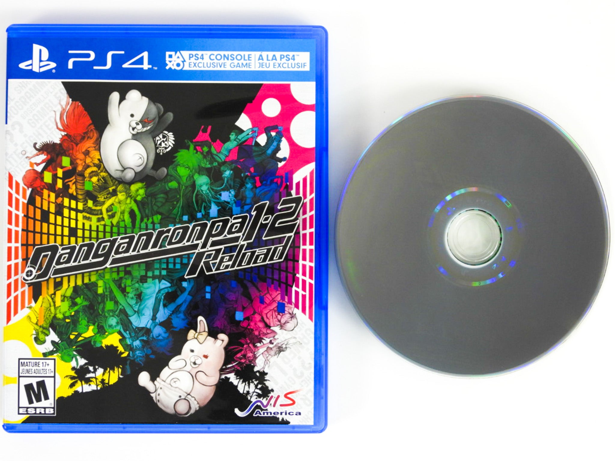 Jeu PS4 Danganronpa 1-2 Reload - Édition PAL, PEGI 16, Genre Mystère Visual Novel, état Comme Neuf