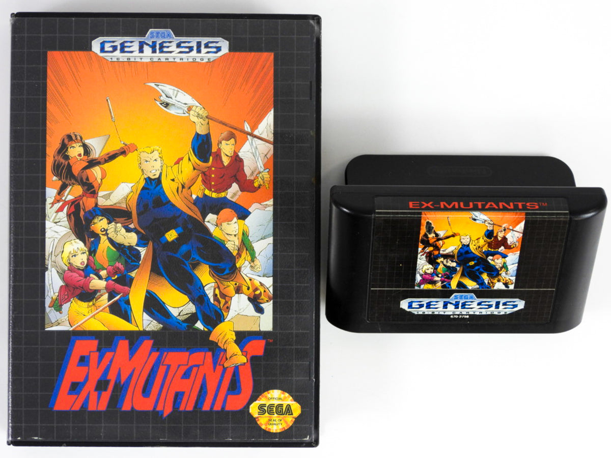 Ex-Mutants (Sega Genesis) – RetroMTL