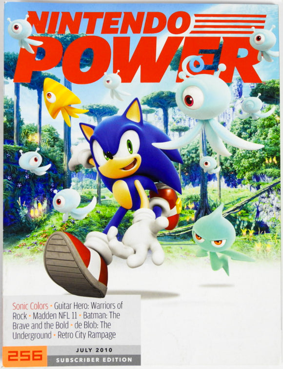 Sonic Colors [Volume 256] [Subscriber] [Nintendo Power] (Magazines)