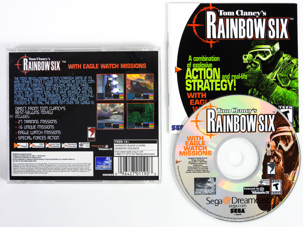 Rainbow Six (Sega Dreamcast) – Retro MTL