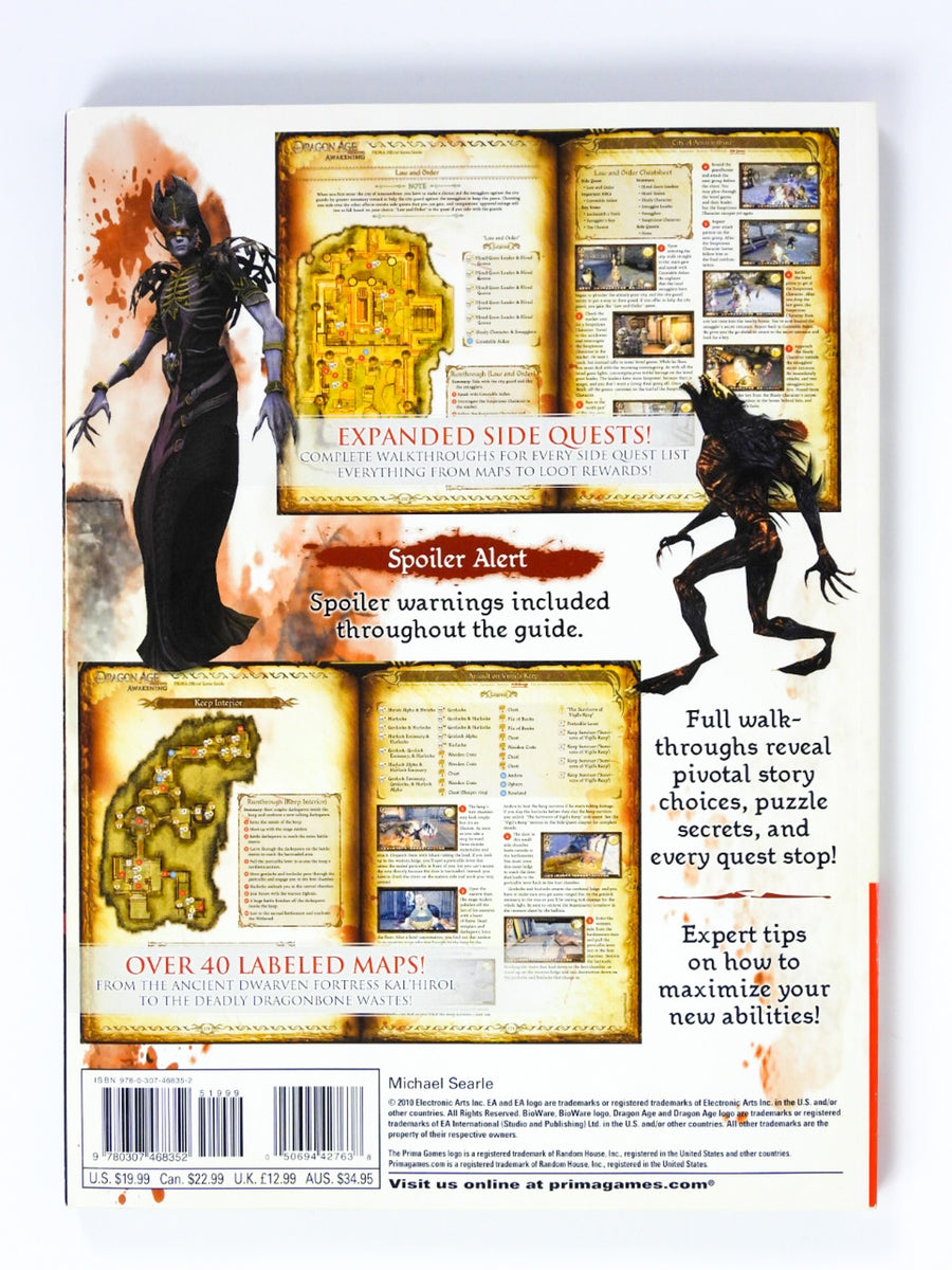 Dragon Age Origins Awakening (Official Prima Guide) PDF, PDF, Gaming