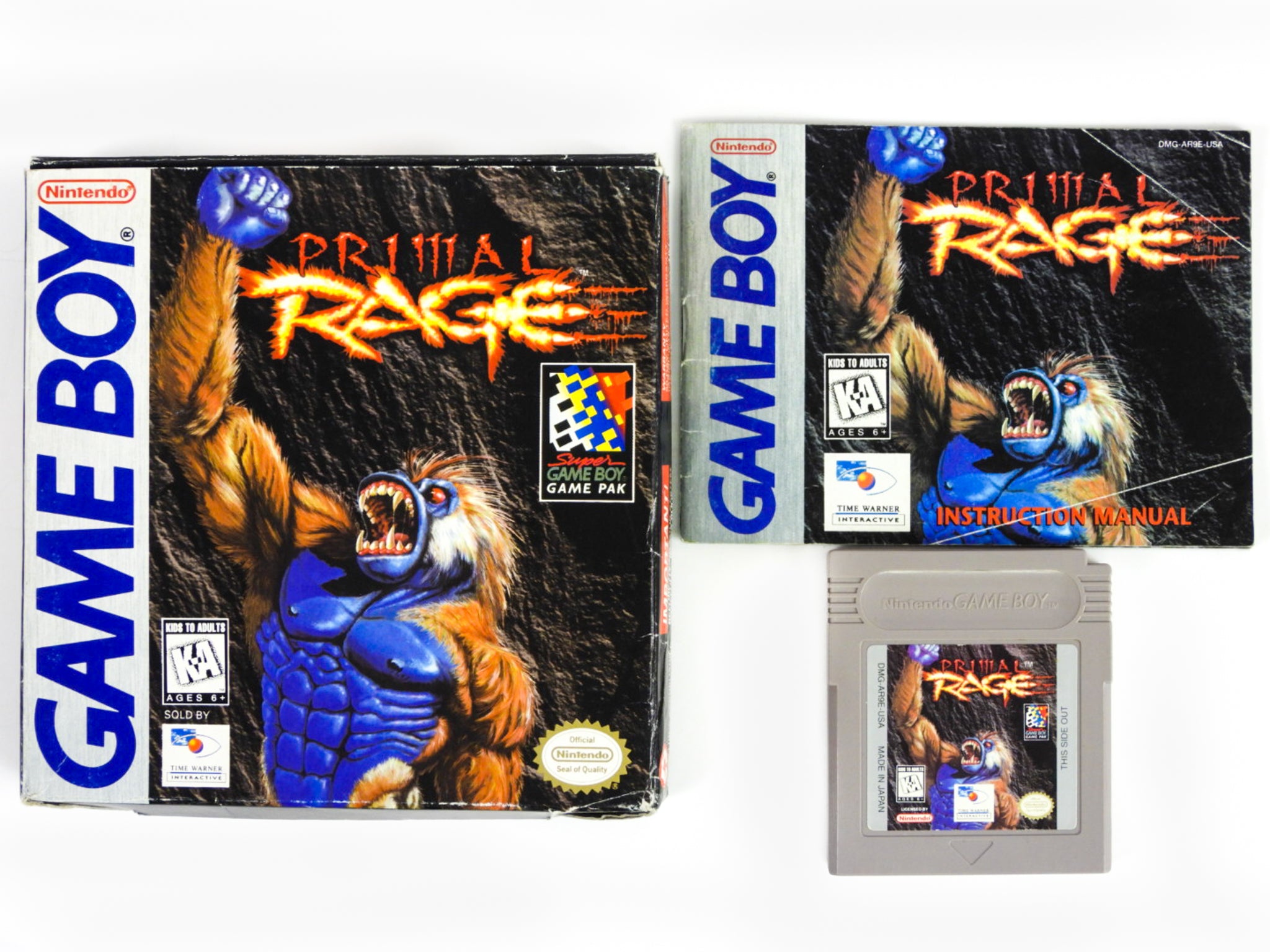 Jeu Vidéo RAGE Pour Nintendo Game Boy - Cartouche Seule, Très Bon état