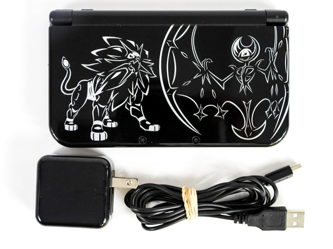 Nintendo new 3ds xl store solgaleo lunala black edition