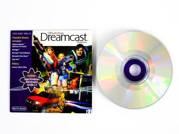 Official Sega Dreamcast Magazine Demo Disc Vol. 11 (Sega Dreamcast)