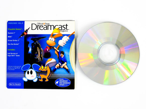 Official Dreamcast Magazine Demo Disc Vol. 4 (Sega Dreamcast)