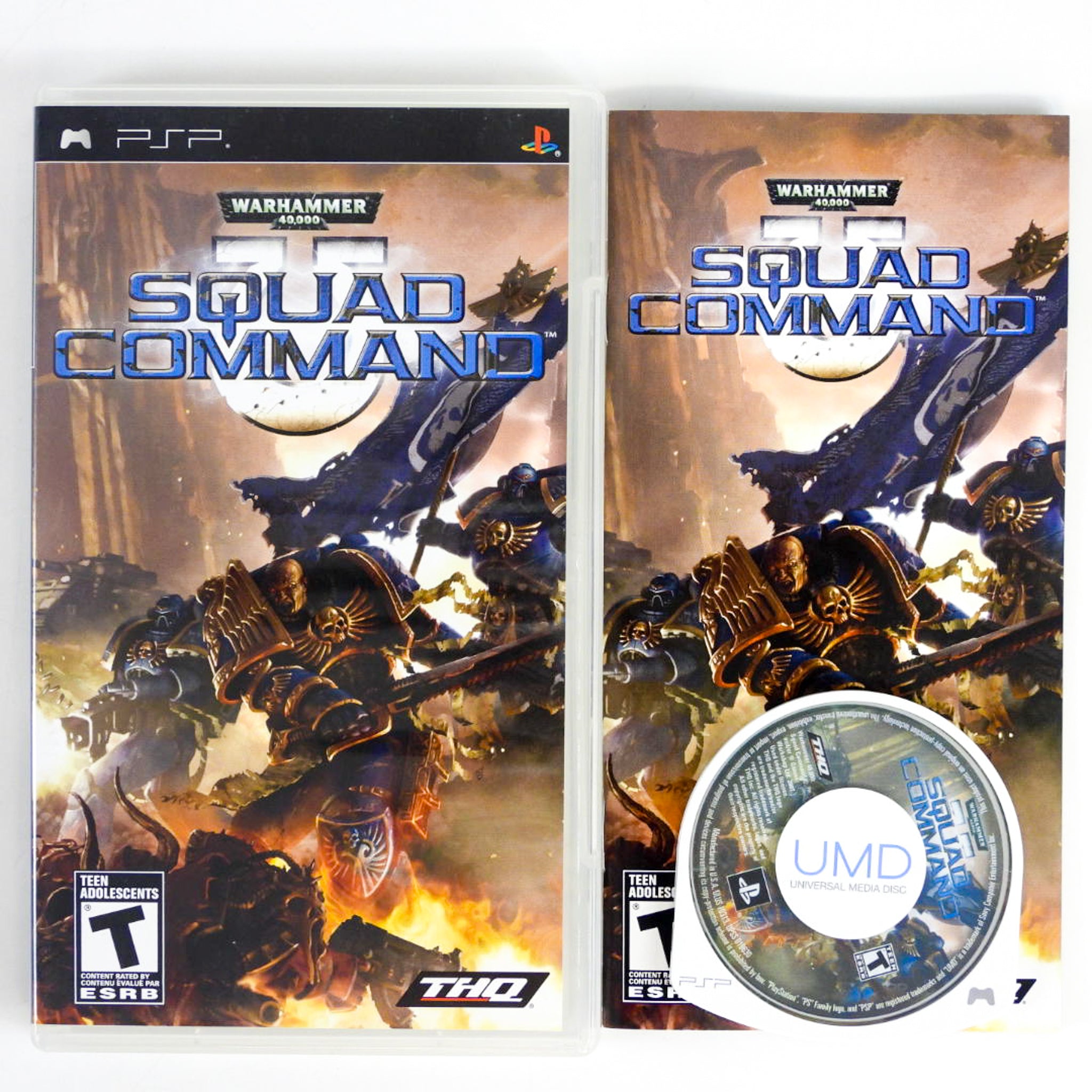 Jeu Warhammer 40.000 Squad Command PSP - État Comme Neuf - Remplace Gran Turismo (erreur Listing)