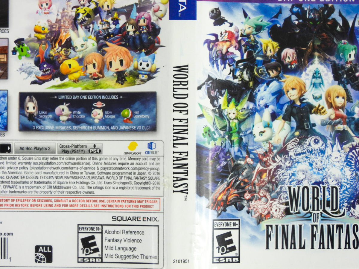 World of Final Fantasy [Day One Edition] (Playstation Vita / PSVITA