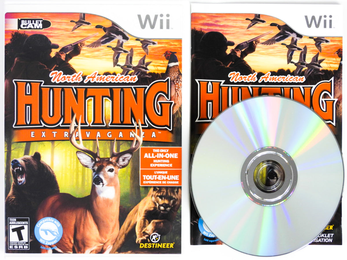 NORTH AMERICAN HUNTING EXTRAVAGANZA + FUSIL / NINTENDO Wii / NEUF & SCELLÉ / VF 7340044300937 NORTH AMERICAN HUNTING EXTRAVAGANZA + FUSIL / NINTENDO Wii / NEUF & SCELLÉ / VF 7340044300937