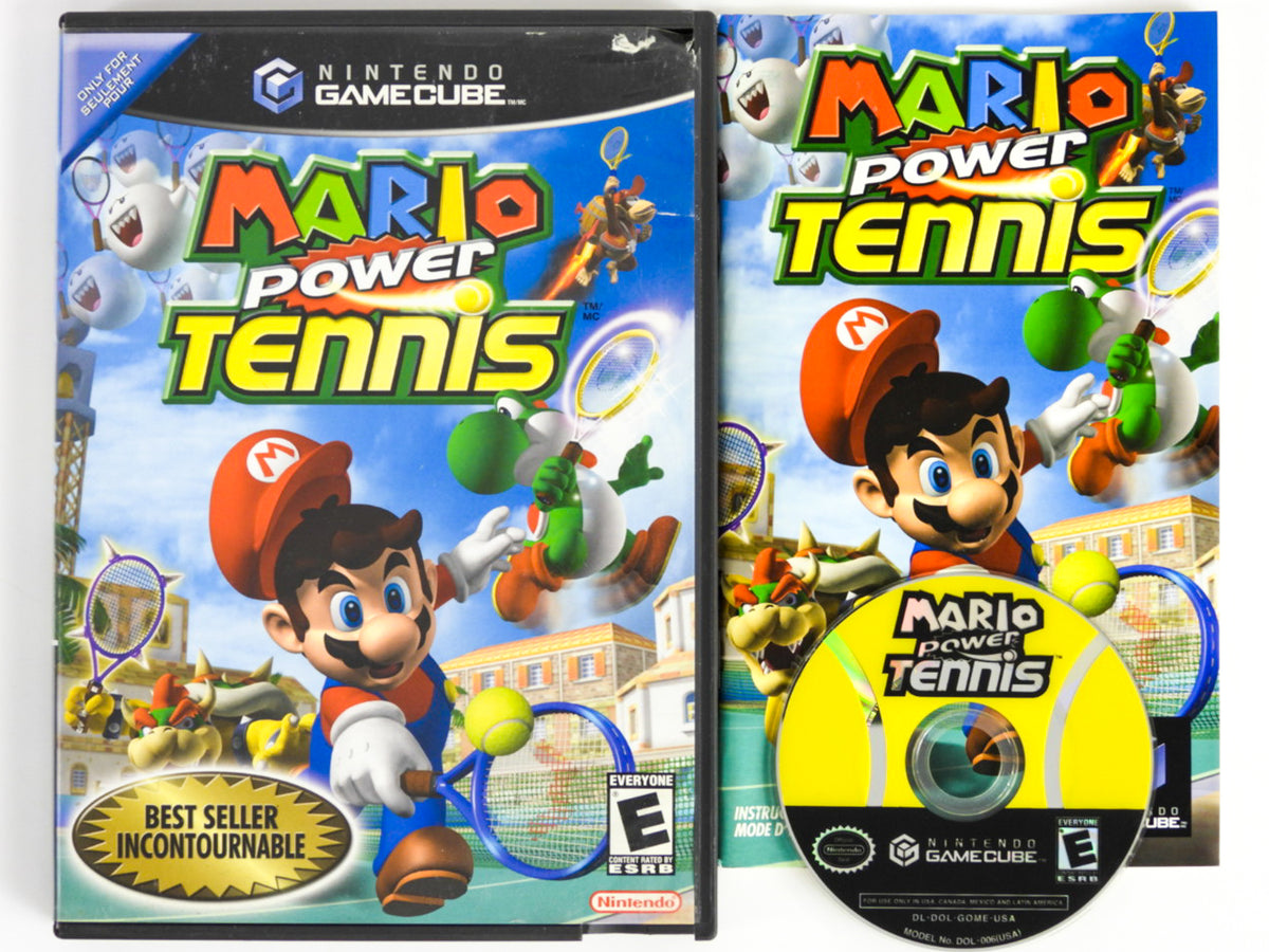New Play Control Mario Power Tennis Gamecube New Play Control