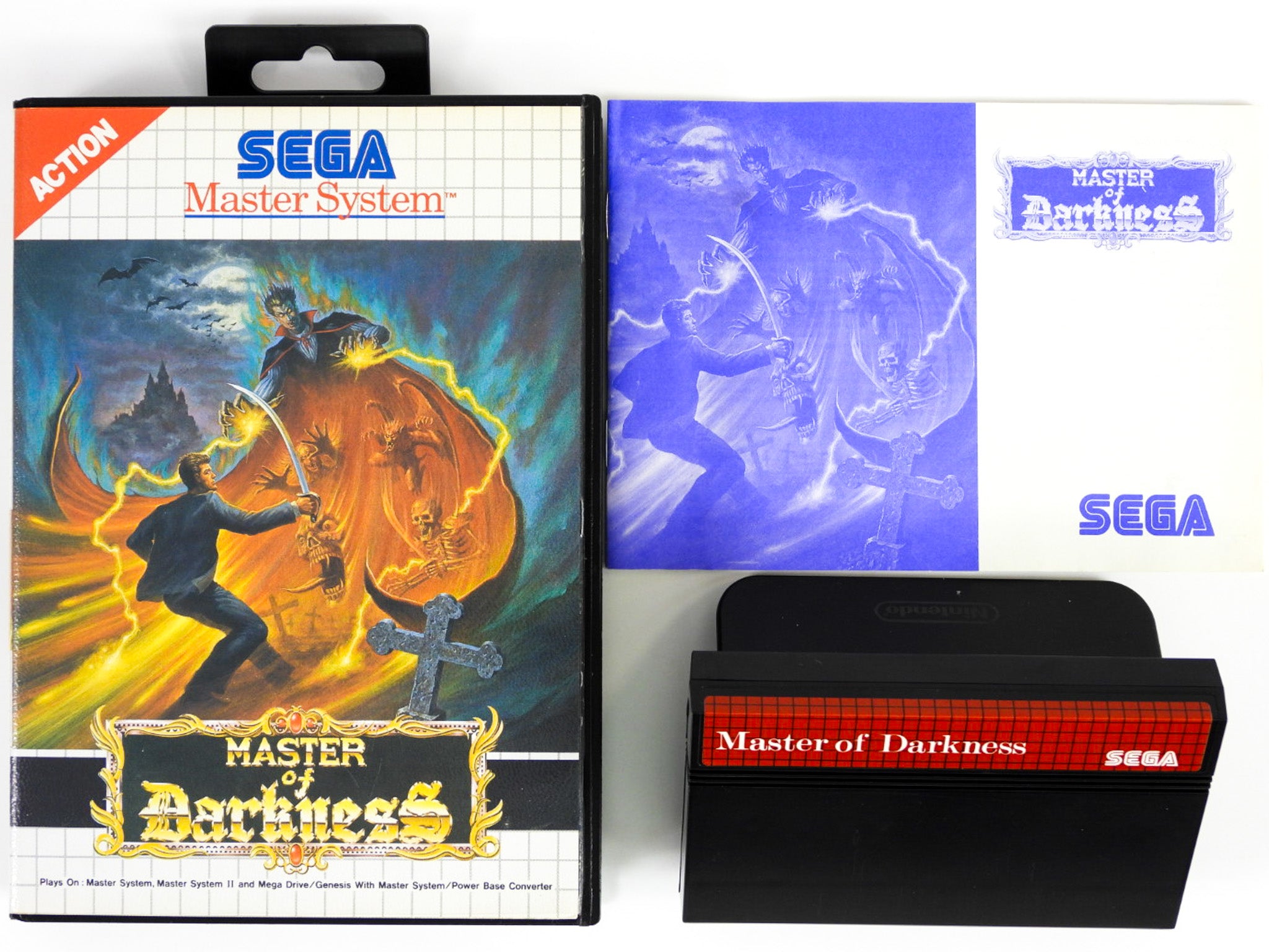 Master of Darkness Master System PAL - Prix - Photo - Présentation
