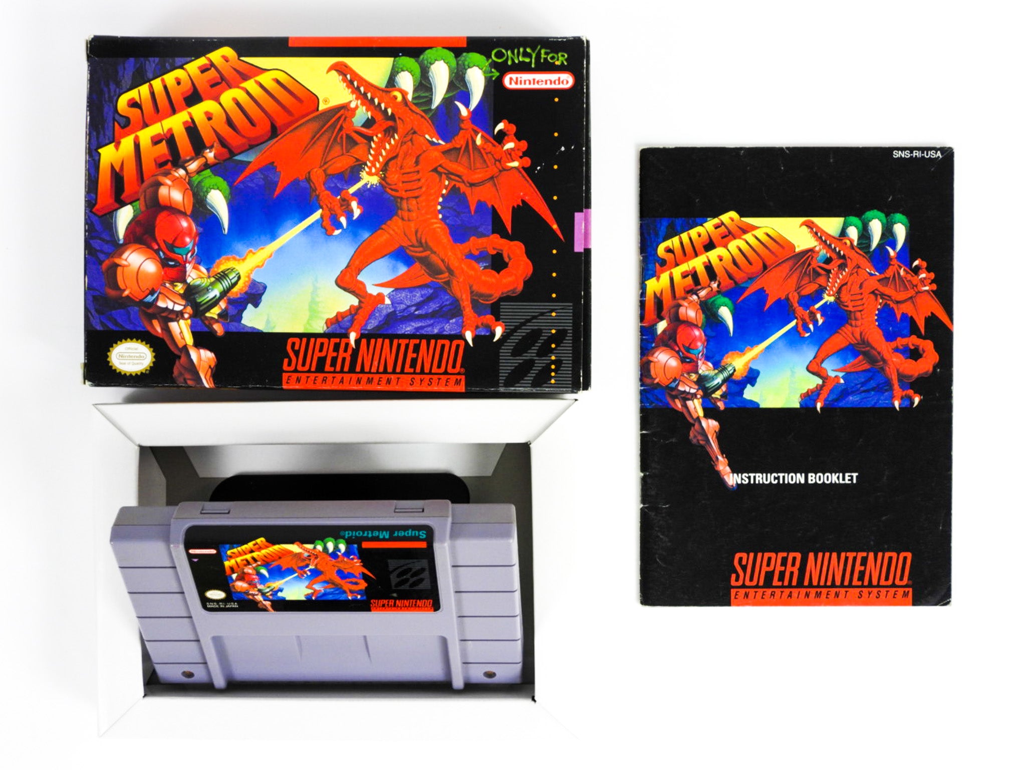 Super Metroid (Super Nintendo SNES) – Retro MTL