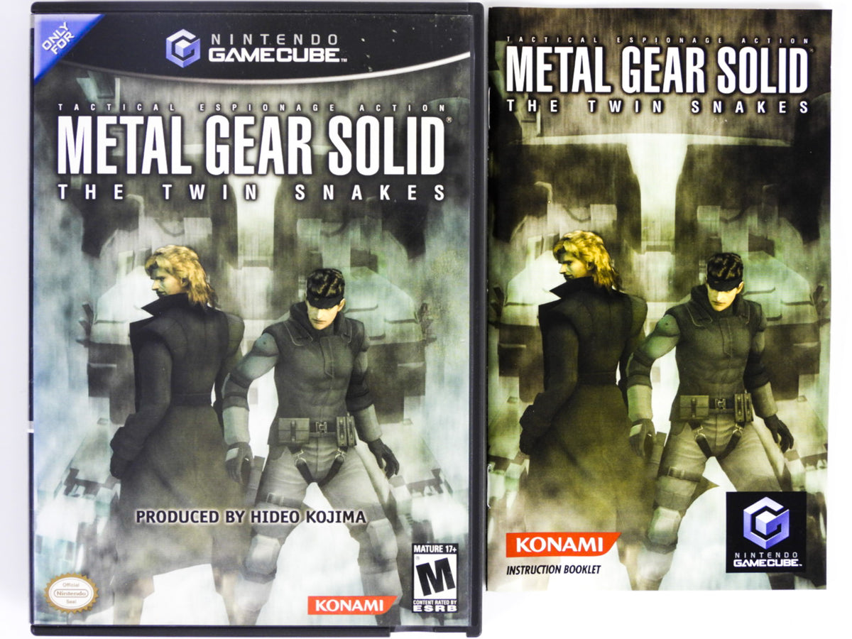 Metal Gear Solid Twin Snakes (Nintendo Gamecube) – RetroMTL