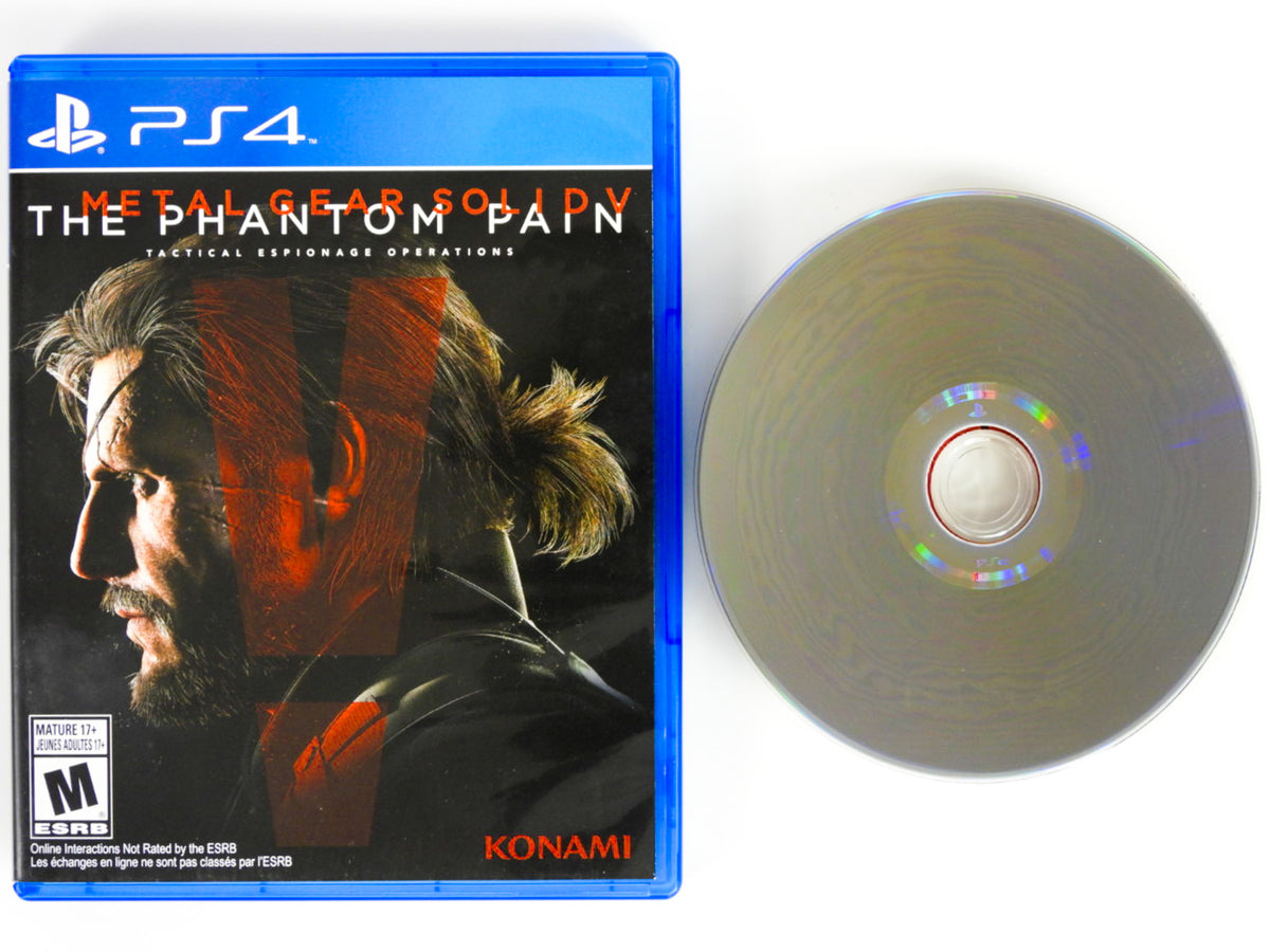 Metal Gear Solid V 5: The Phantom Pain (PlayStation 4 / PS4) – Retro MTL