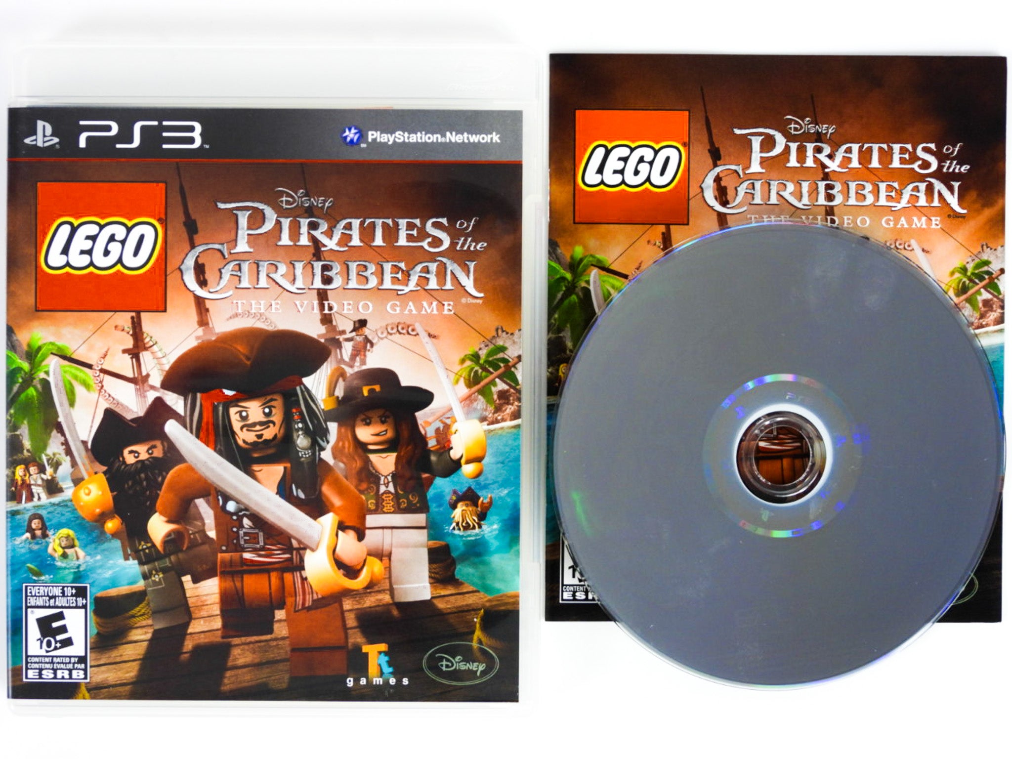 Ps3 Playstation Pirates Of The Caribbean LEGO Pirates Of The