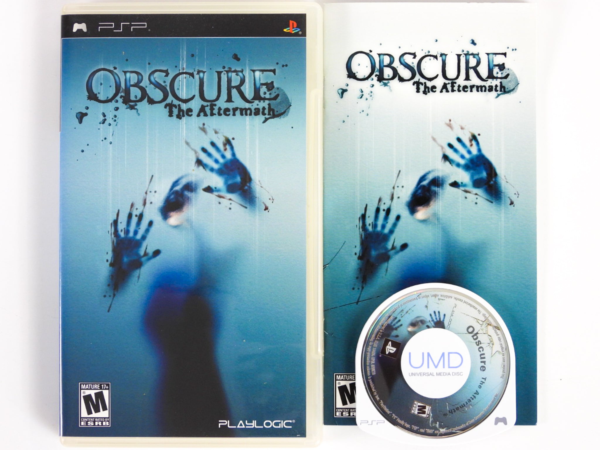 Jeu PSP Obscure: The Aftermath - Bon état, Boîtier Et Instructions Inclus
