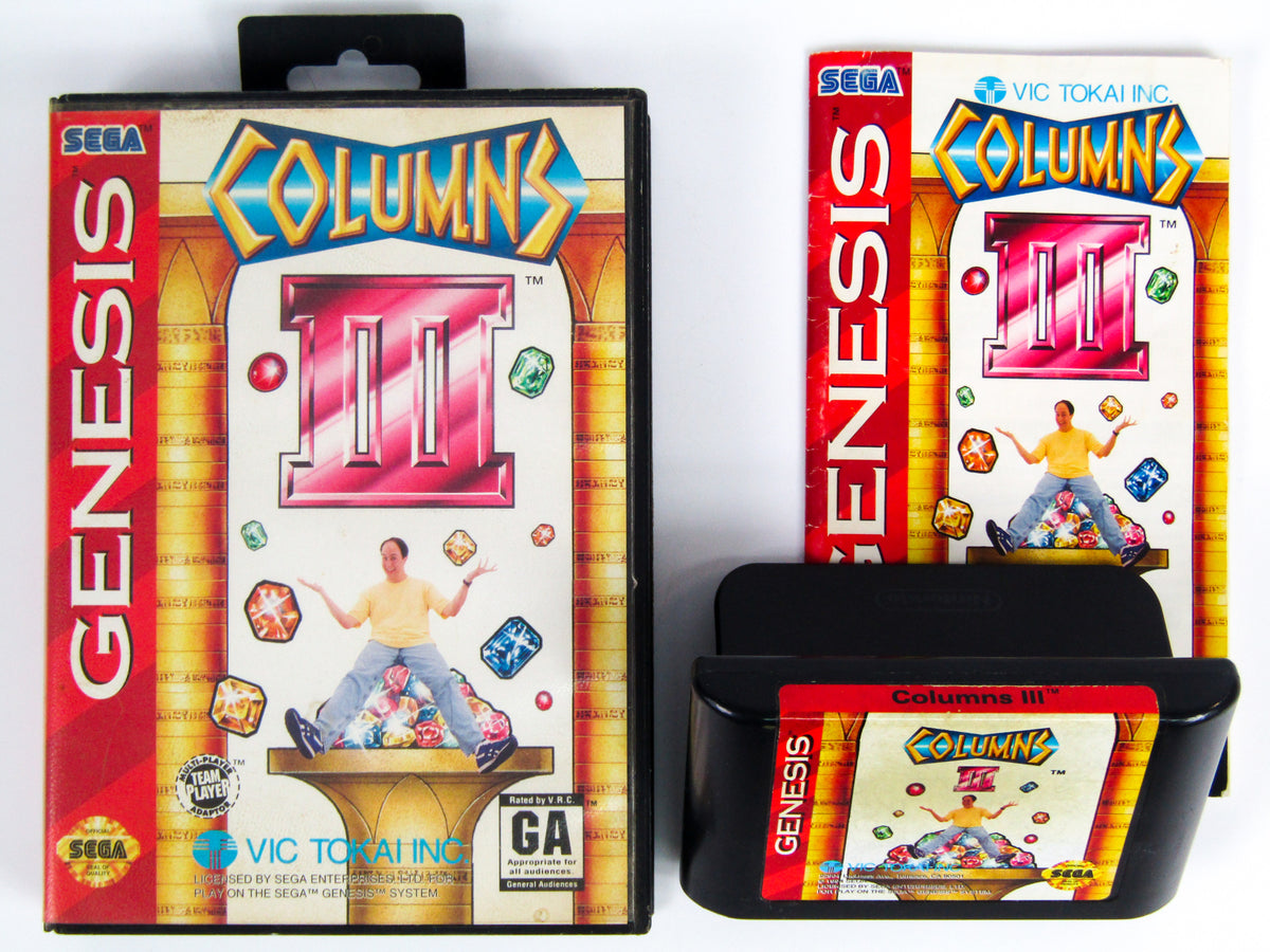 Columns III: Revenge Of Columns (Sega Genesis) – RetroMTL