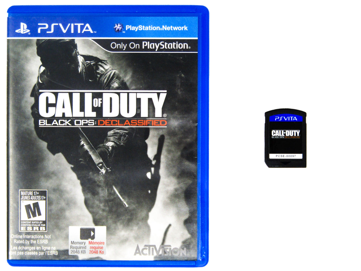 PS Vita Call of Duty Black Ops & Resistance Skies high quality Declassified PlayStation Vita