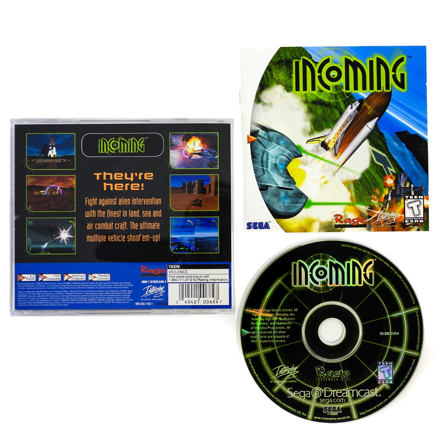 Incoming pour Dreamcast occasion - Retro Game Place