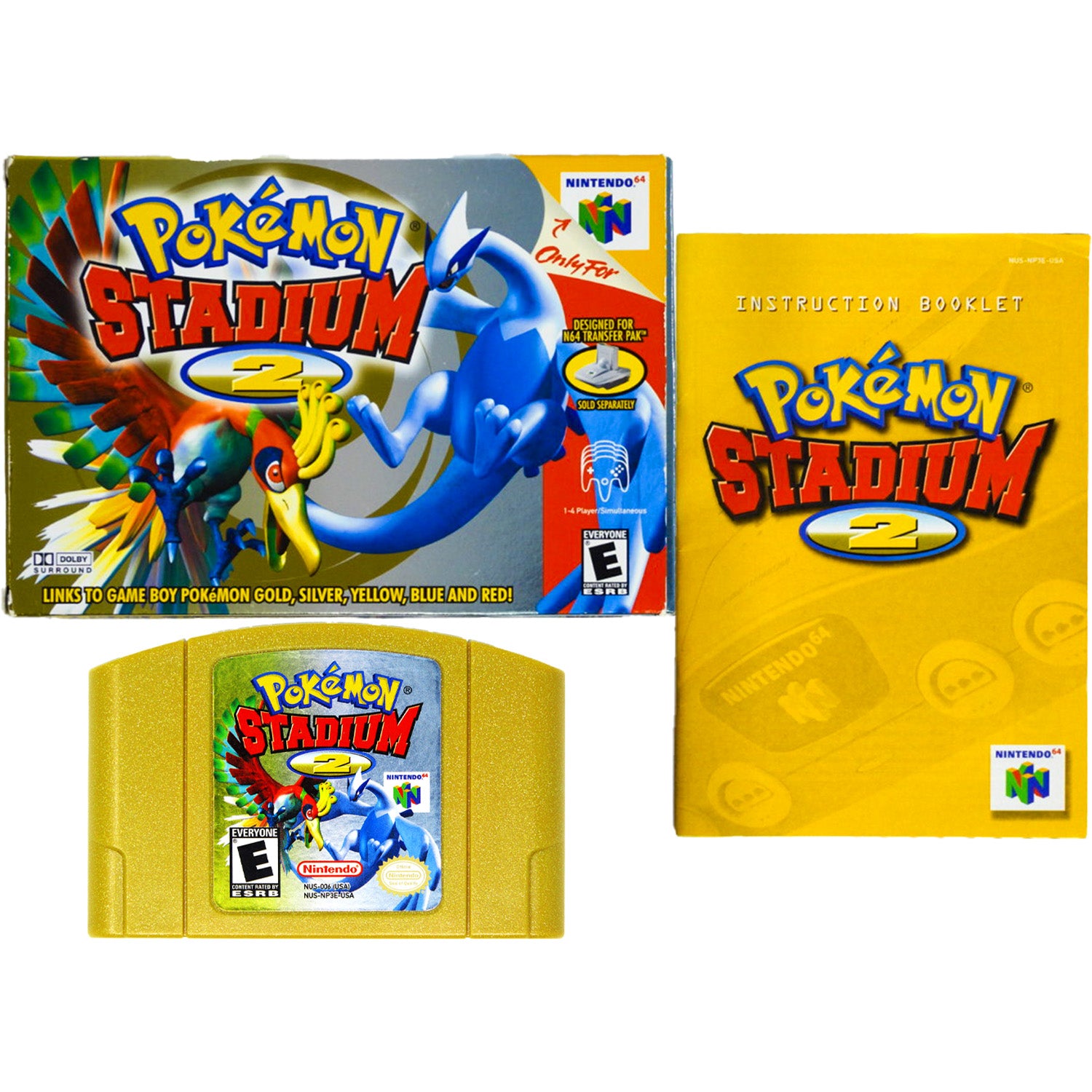 Pokemon Stadium (Nintendo 64 N64)