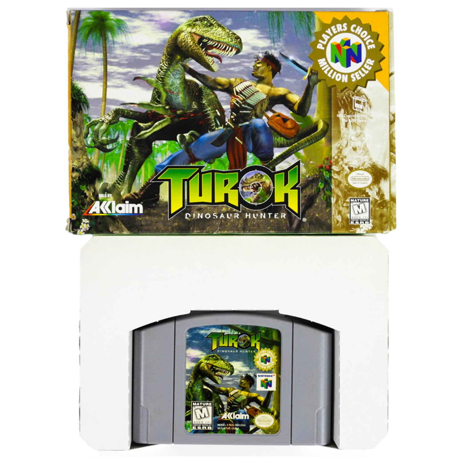 Turok Dinosaur Hunter [Player's Choice] (Nintendo 64 / N64