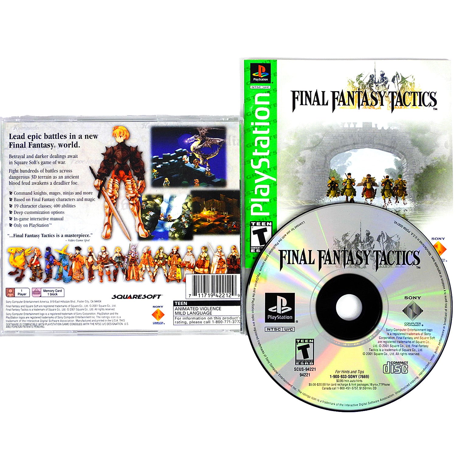 jeu game guide final fantasy ff tactics ps1 playstation 1 jap jp squaresoft jeu game guide final fantasy ff tactics ps1 playstation 1 jap jp squaresoft