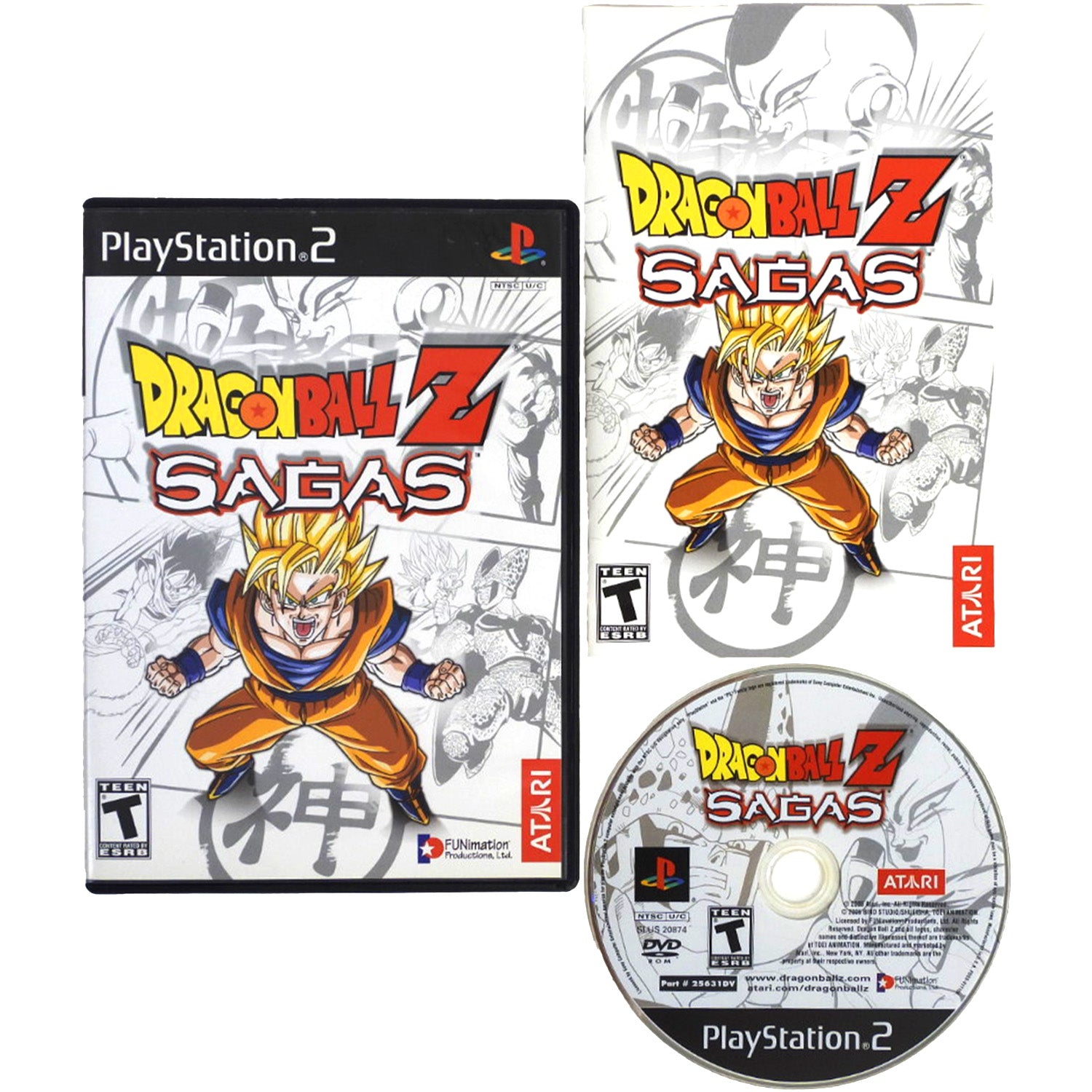 Dragon Ball Z: Sagas (PlayStation 2 / PS2) – Retro MTL