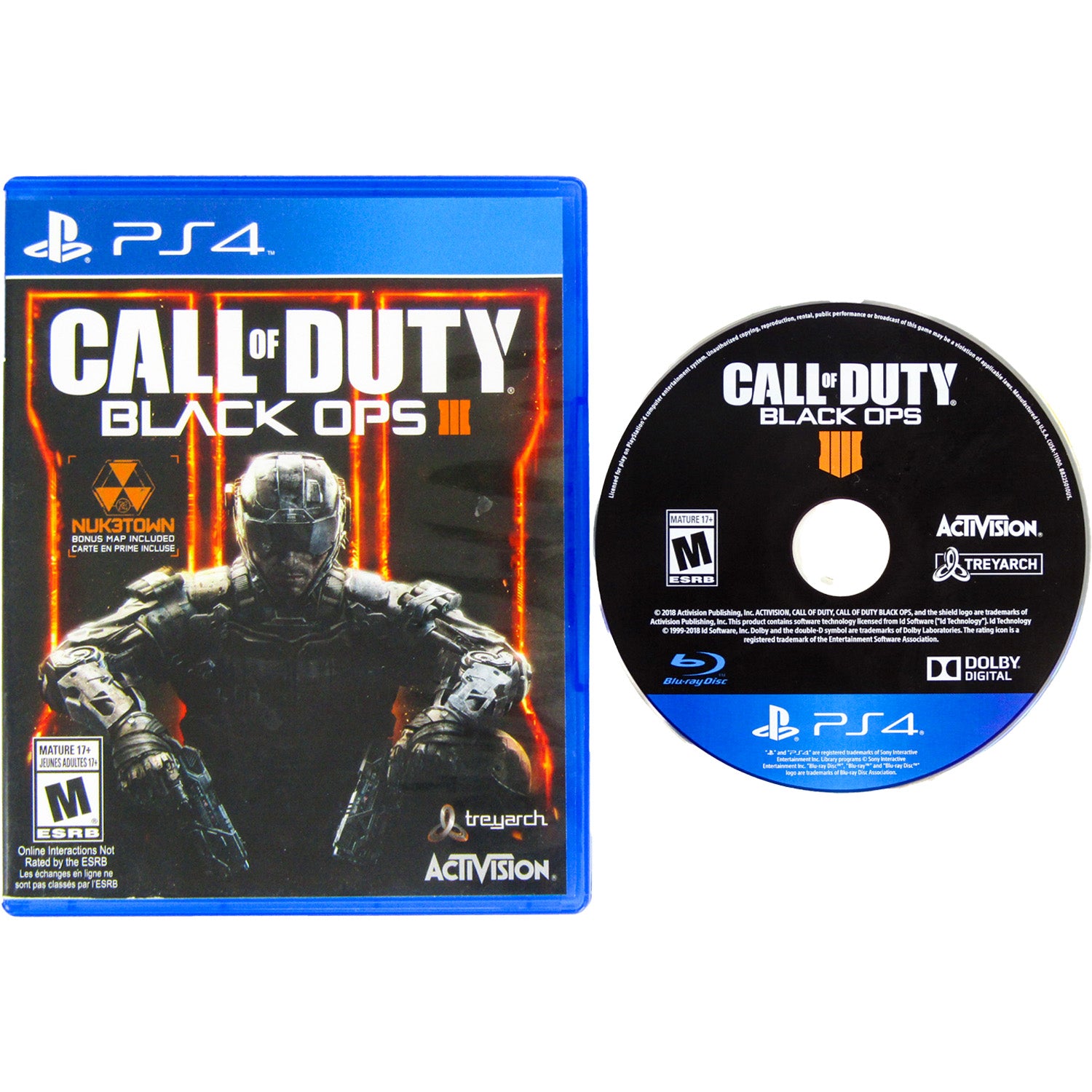 Call of Duty: Black Ops III 3 (PlayStation 4 / PS4) – Retro MTL