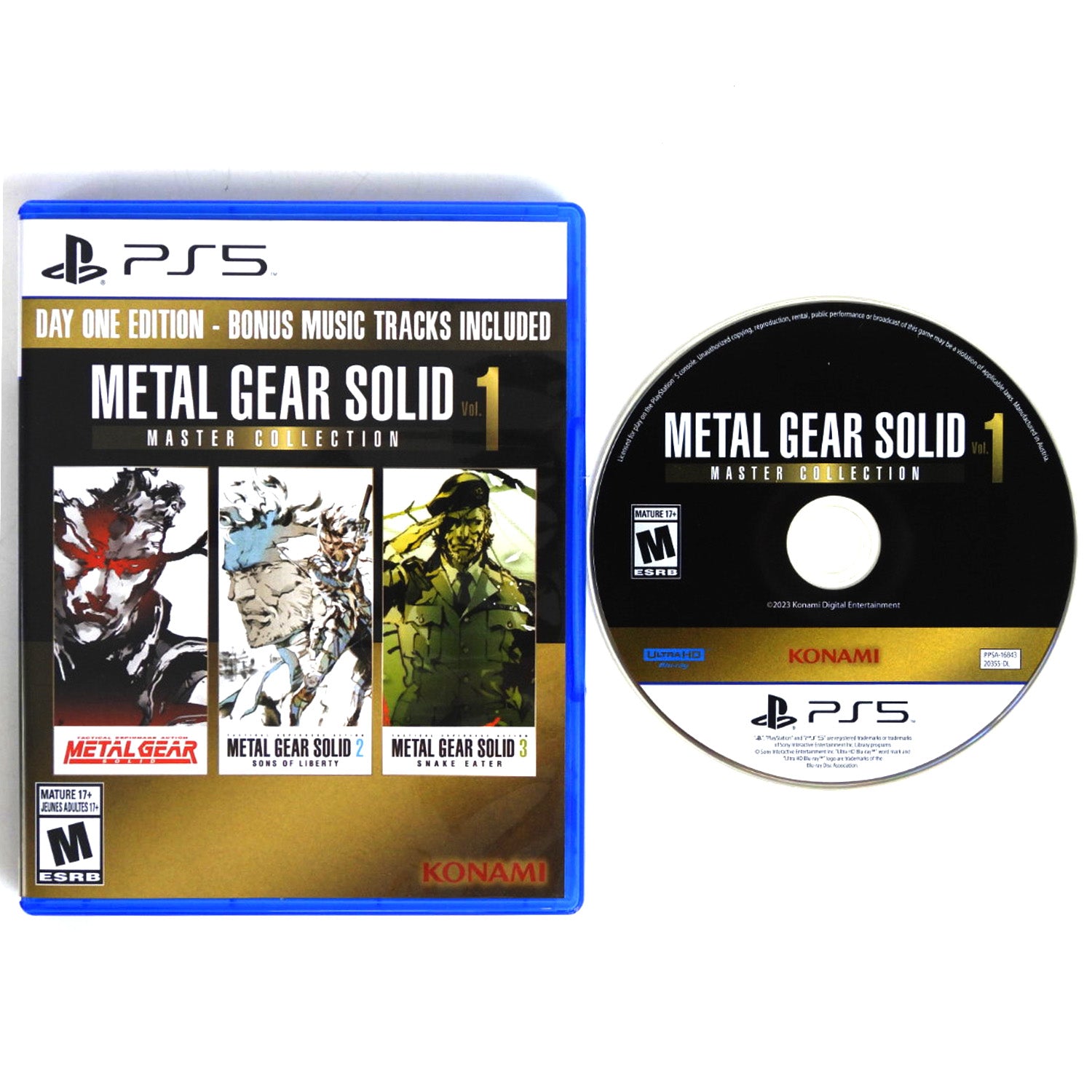 metal gear solid 1 ps5 Metal Gear Solid: Master Collection Vol. 1 (PlayStation 5 / PS5) – Retro MTL