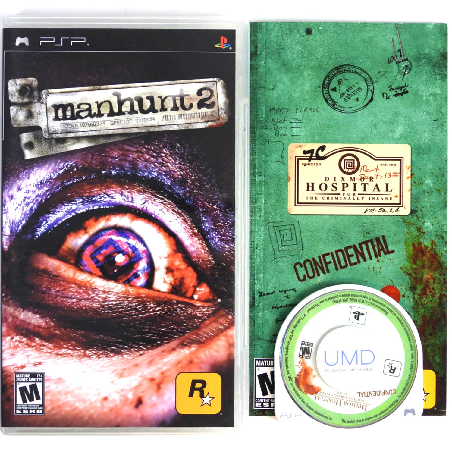 Manhunt 2 (PlayStation Portable / PSP) – Retro MTL