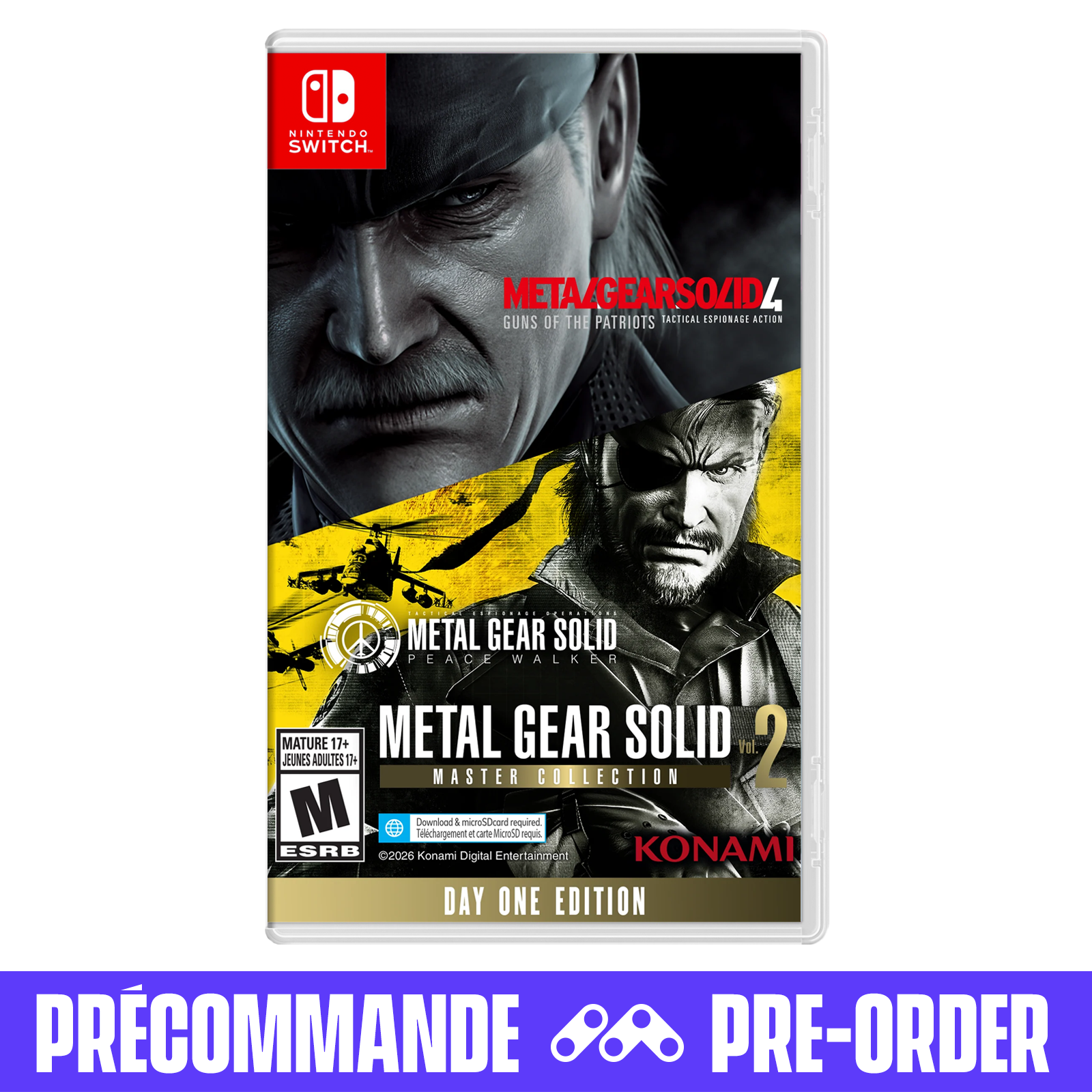 PRE-ORDER* Metal Gear Solid: Master Collection: Vol. 2 (Nintendo Swit   Retro MTL