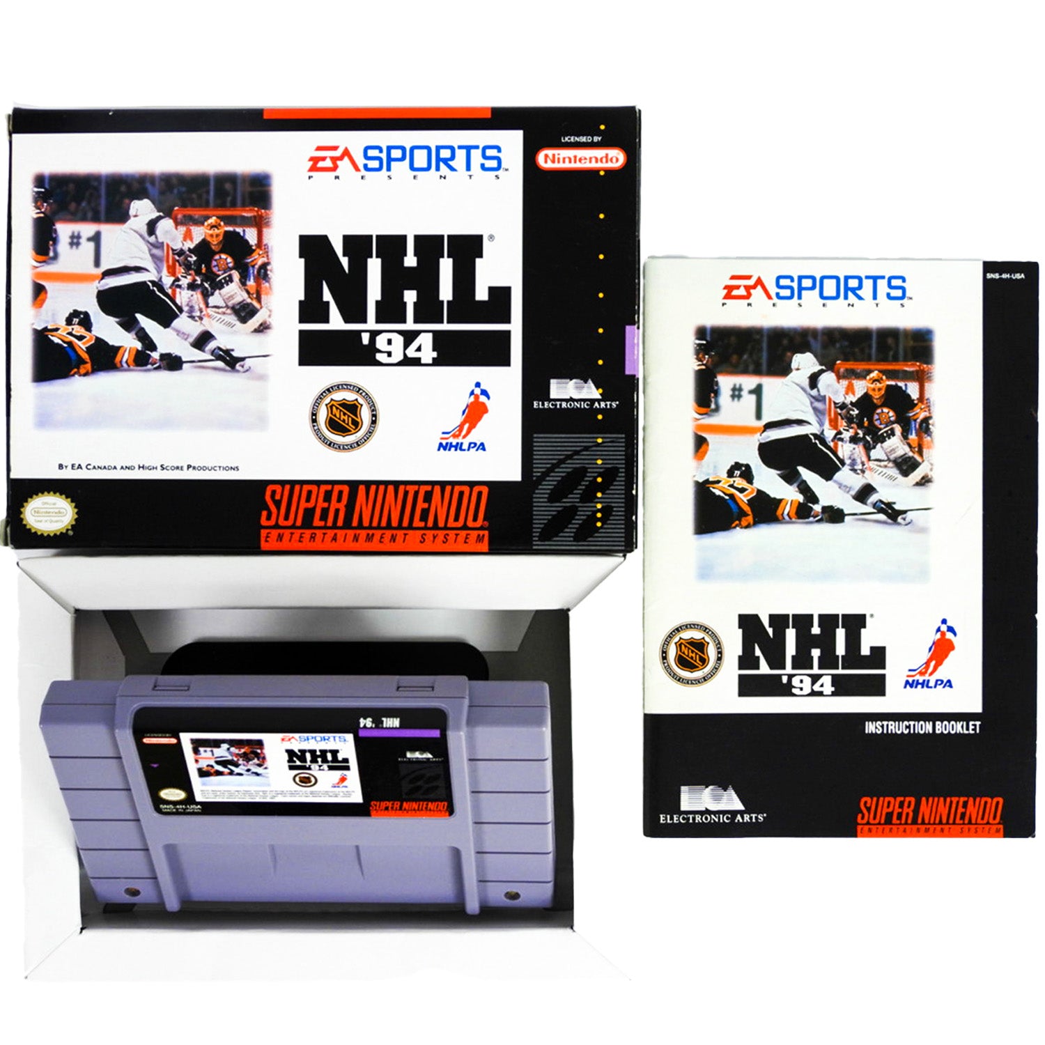 NHL 94 (Super Nintendo SNES) – Retro MTL