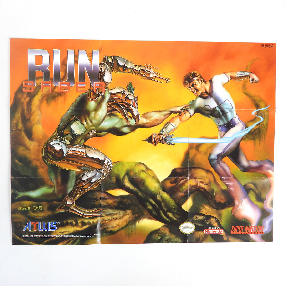 Run Saber (Nintendo SNES, 1993) | Achetez sur Run Saber (Nintendo SNES, 1993) | Achetez sur
