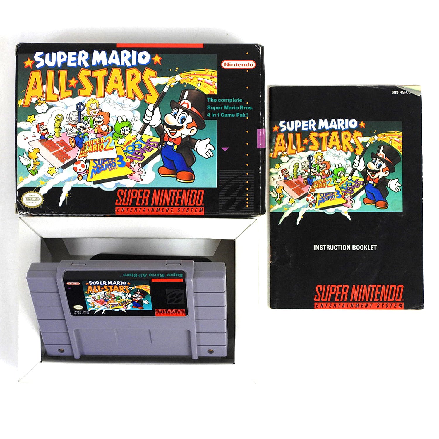 Super Mario All-Stars (Super Nintendo / SNES) – Retro MTL