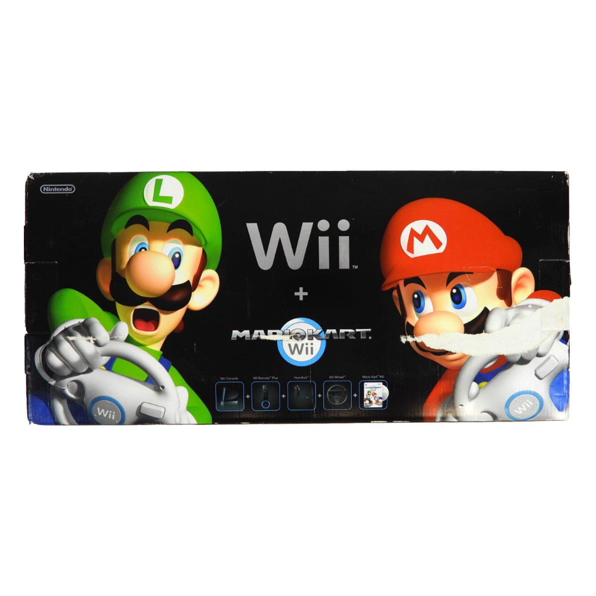 Super Mario Bros Wii Console Black Wii Used Console Wii Sports