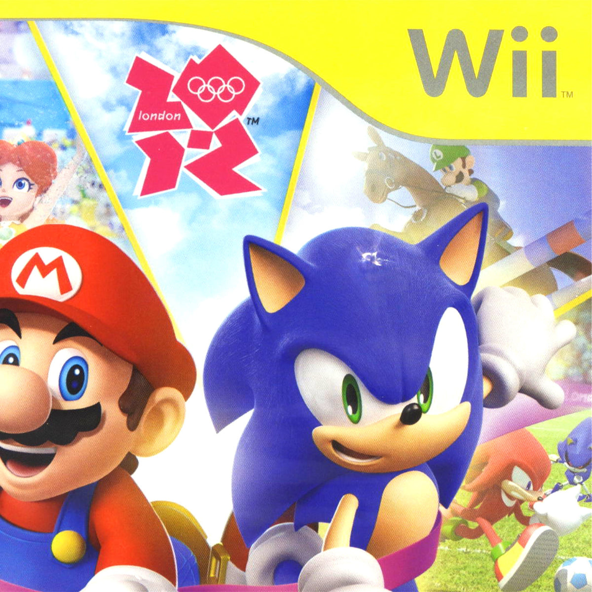 Mario and sonic at the london 2012 olympic