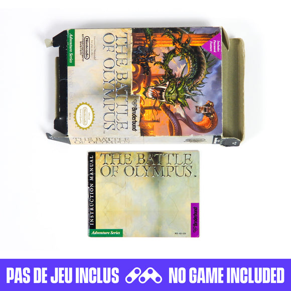 Battle Of Olympus [Box] (Nintendo / NES)