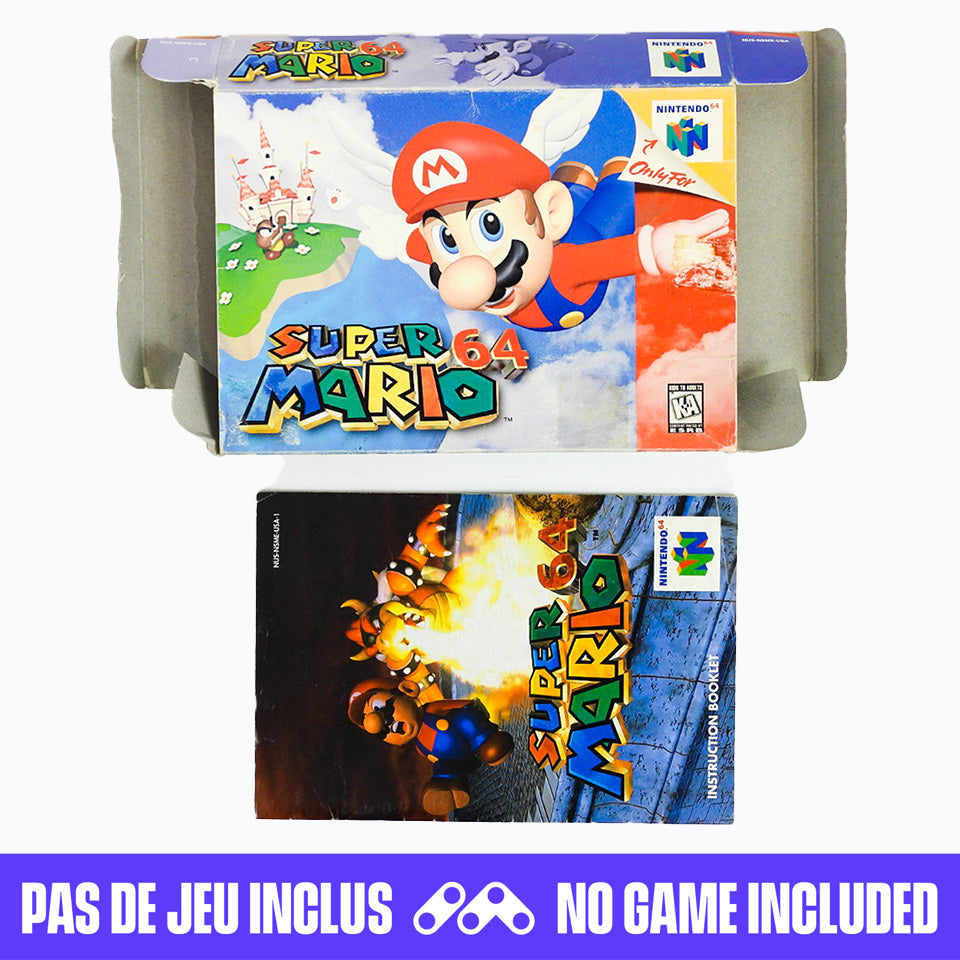 Super Mario 64 [Box] (Nintendo 64 N64) – Retro MTL
