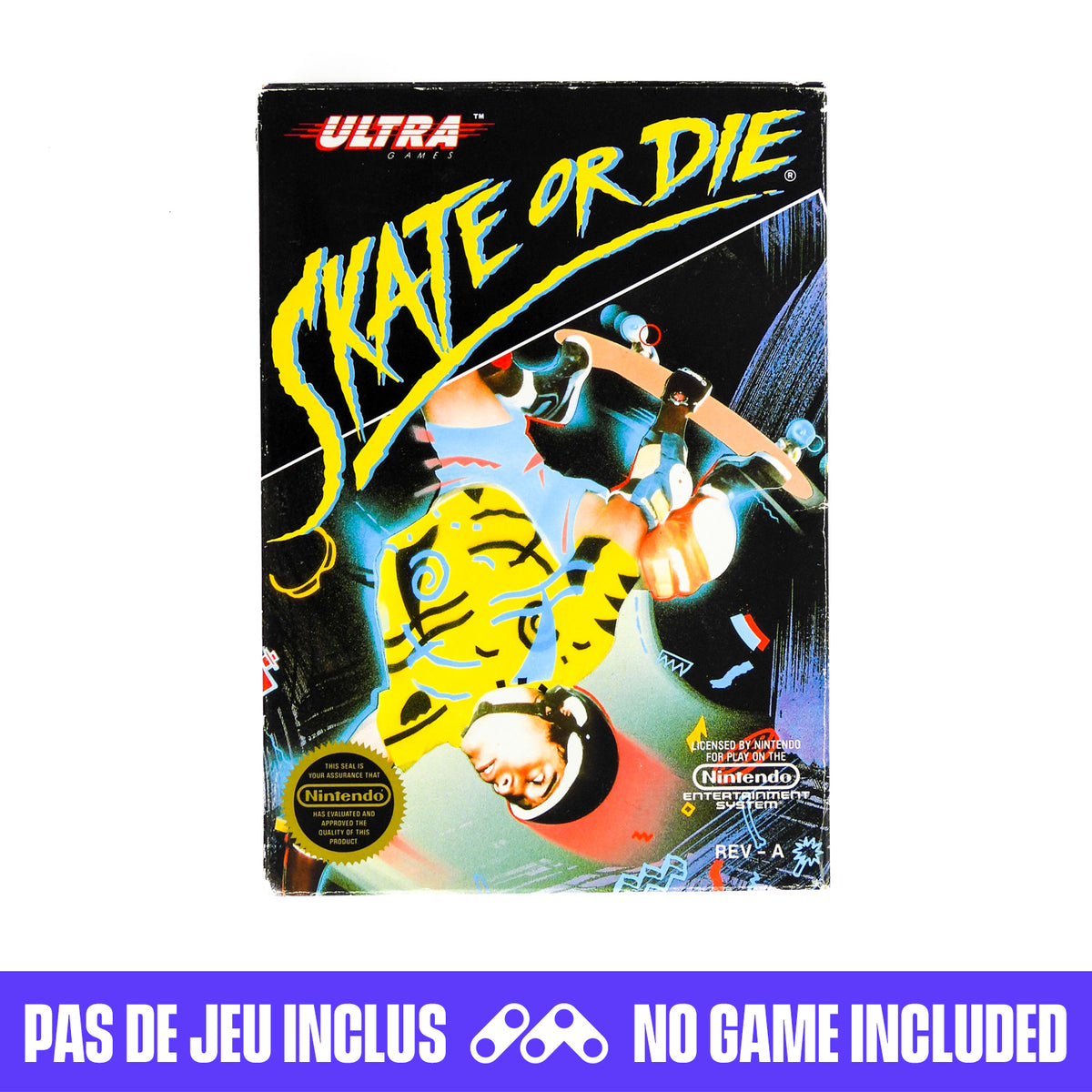 Skate Or Die [Box] (Nintendo / NES) – RetroMTL