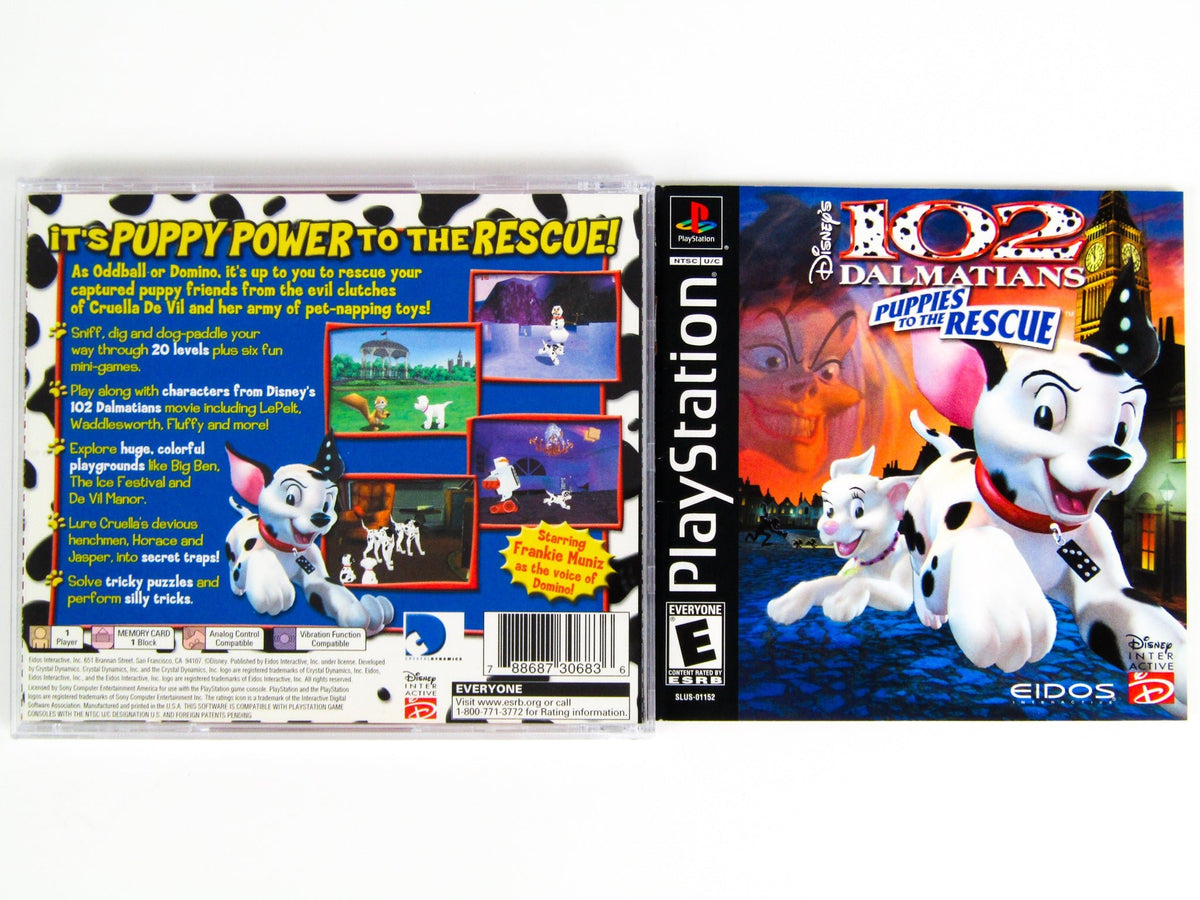 JEU PS1 DISNEY'S les 102 Dalmatiens a la Rescousse EUR 18,00 - FR JEU PS1 DISNEY'S les 102 Dalmatiens a la Rescousse EUR 18,00 - FR