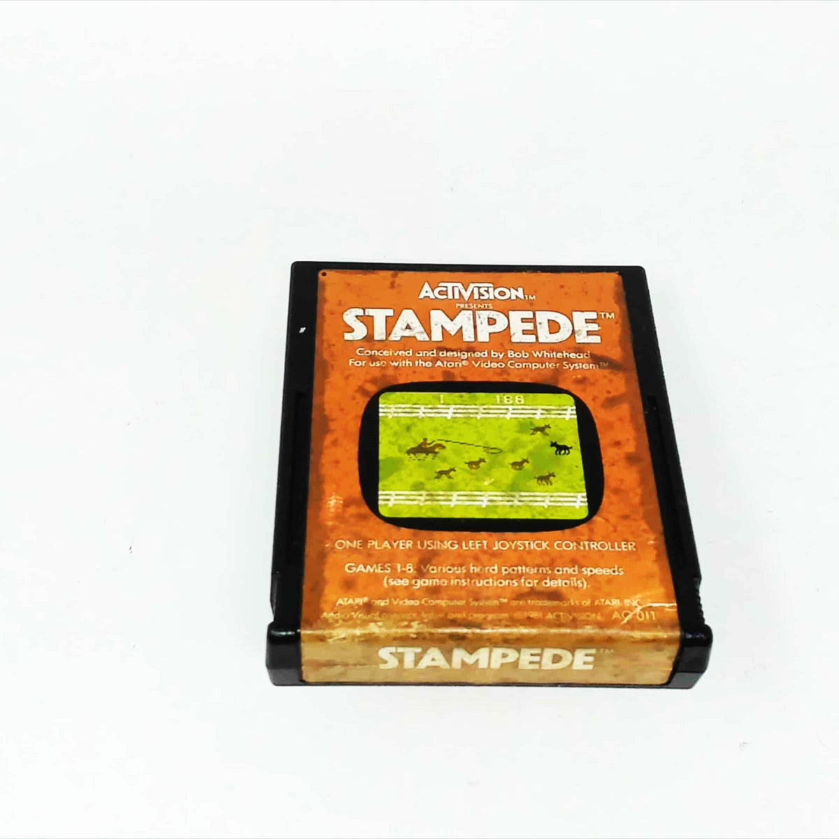 Stampede [Picture Label] (Atari2600) – RetroMTL