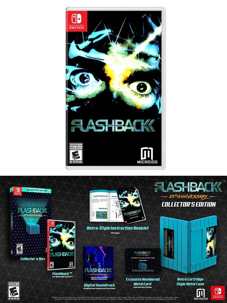 Flashback 25th Anniversary [Collector's Edition] (Nintendo Switch