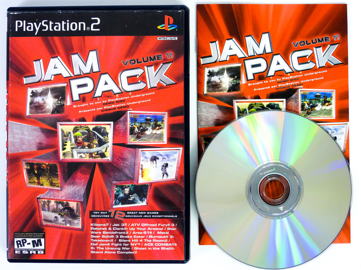 PlayStation Underground Jampack Vol. 11 (Playstation 2 / PS2) RetroMTL