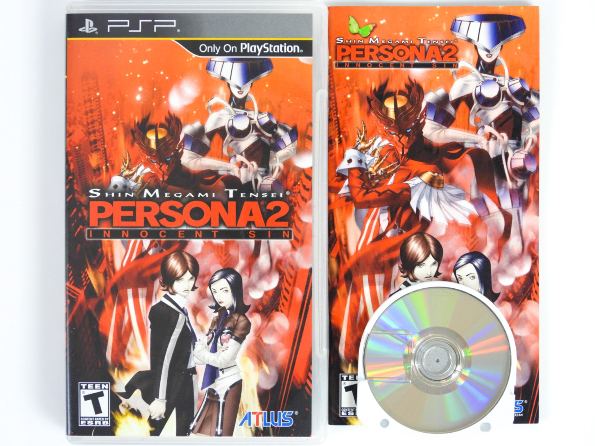 Shin Megami Tensei Persona 2 Innocent Sin - Pal collector edition Shin Megami Tensei Persona 2 Innocent Sin - Pal collector edition