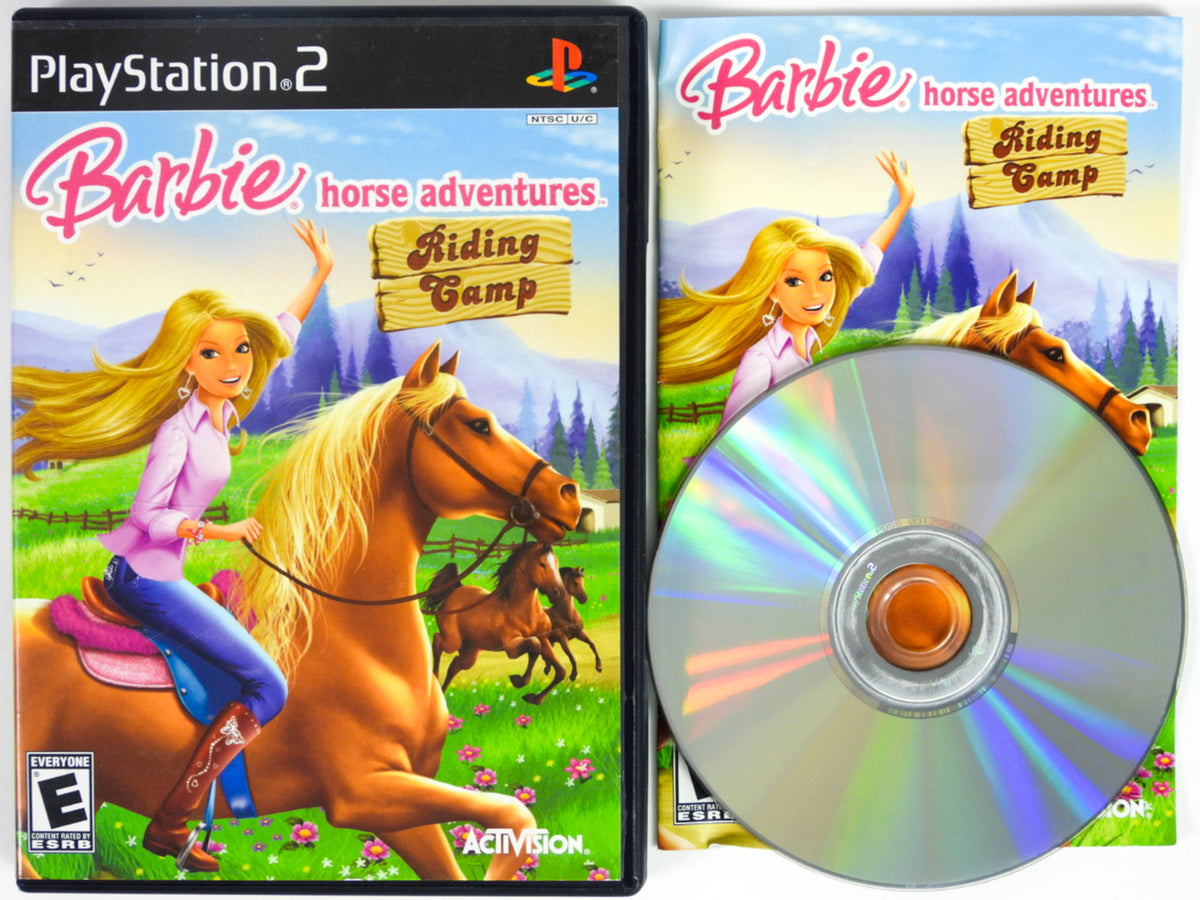 BARBIE HORSE ADVENTURES: RIDING CAMP PS2 (SEMI-NOVO) – GAMESTATION X