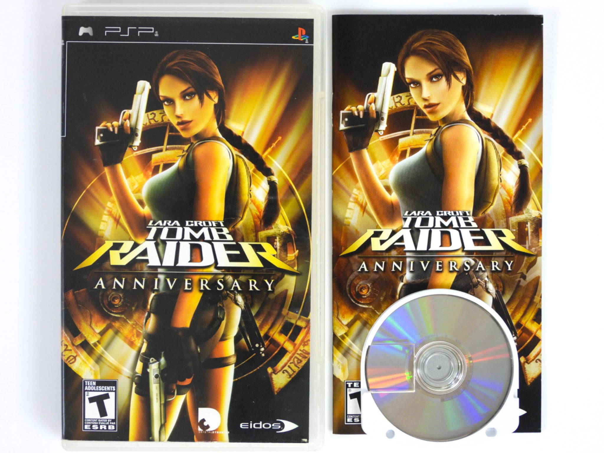 PSP / PS2 - Lara Croft Tomb Raider Legend - Jeu PAL - Bon état