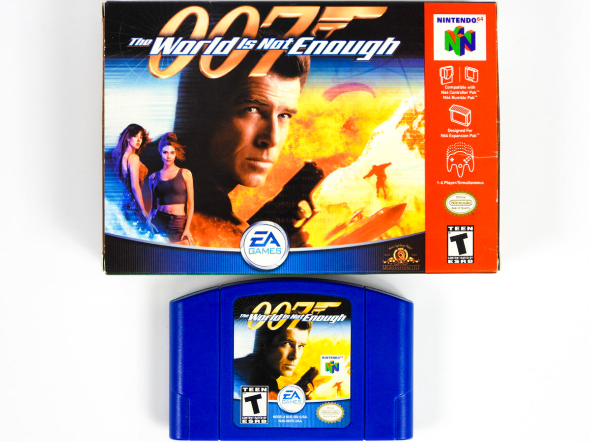 007 World Is Not Enough (nintendo 64   N64) – Retromtl