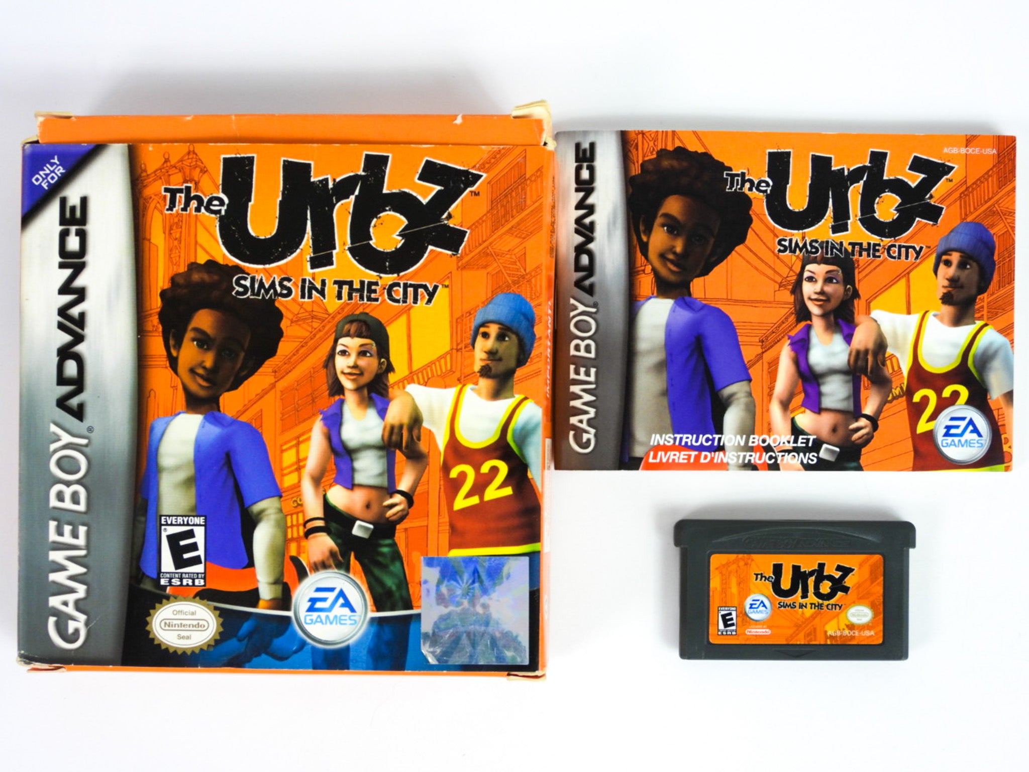 The Urbz Sims in the City (Nintendo Game Boy Advance GBA