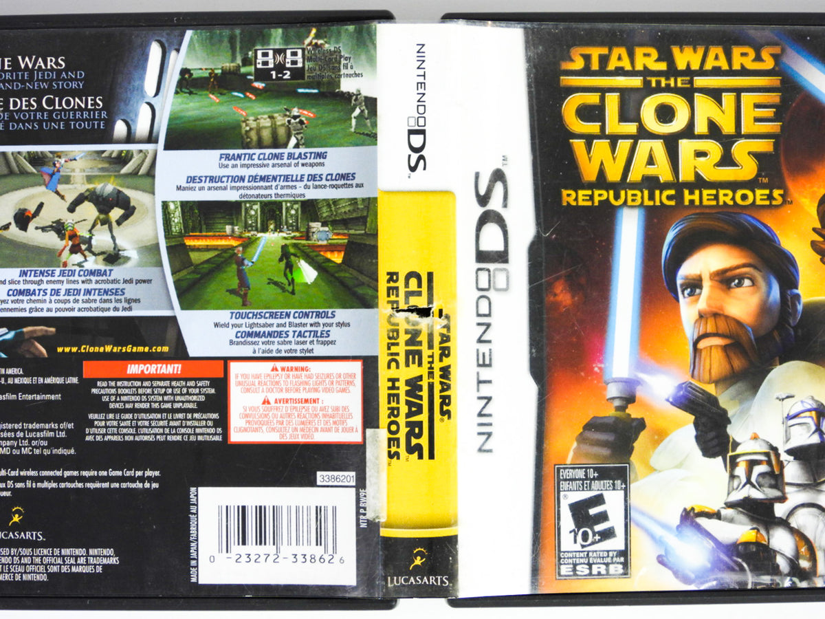 Star Wars Clone Wars: Republic Heroes (Nintendo DS) – RetroMTL